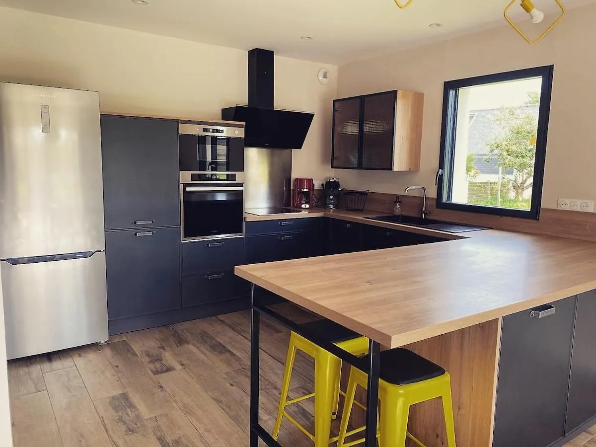 Maison Moderne Proches Des Plages Erdeven